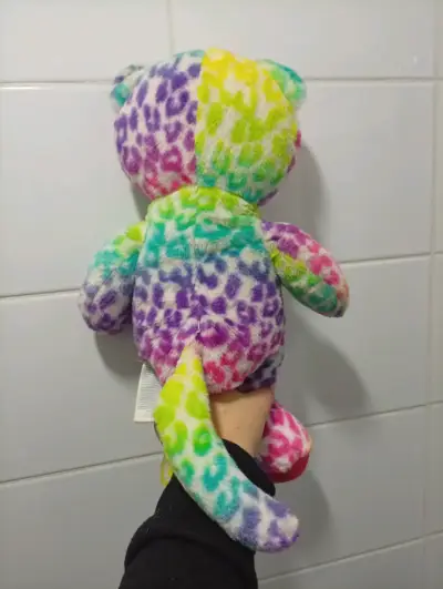 Osito de Peluche Multicolor con Estampado de Leop - miniatura 3