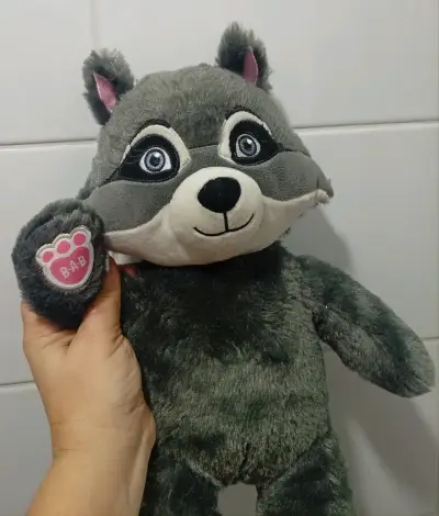 bab Peluche mapache Rachel suave y tierno - miniatura 2