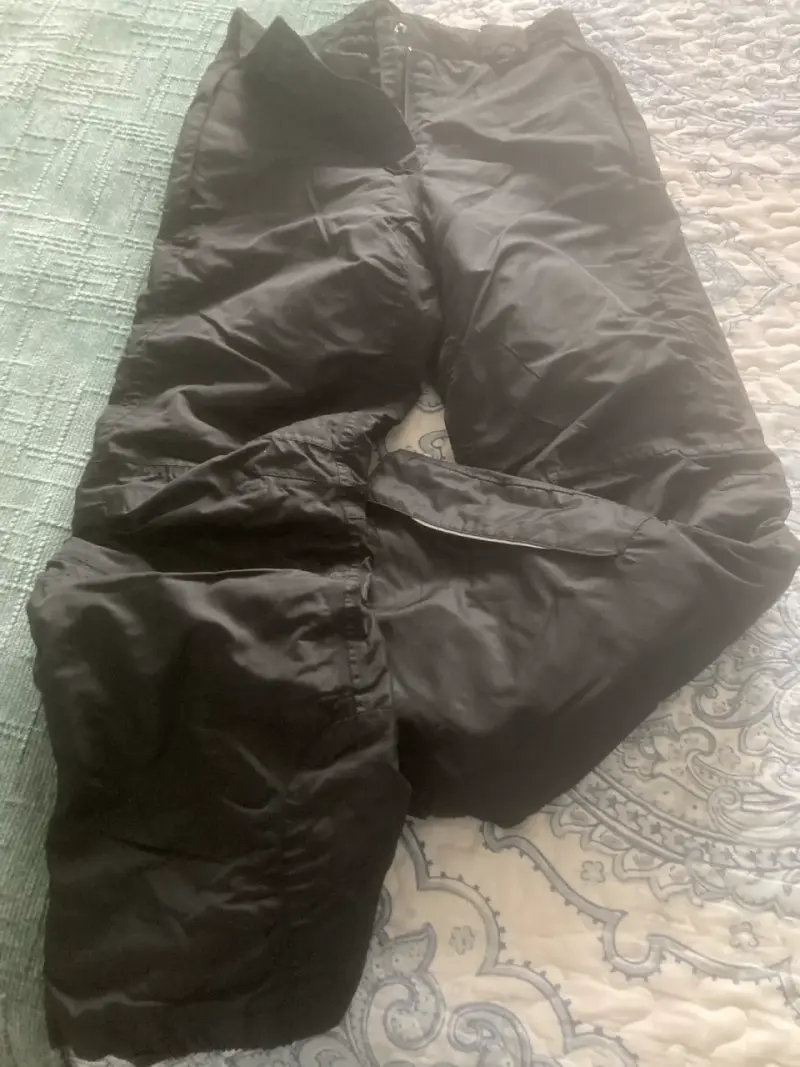Pantalones de nieve impermeables negros - 1