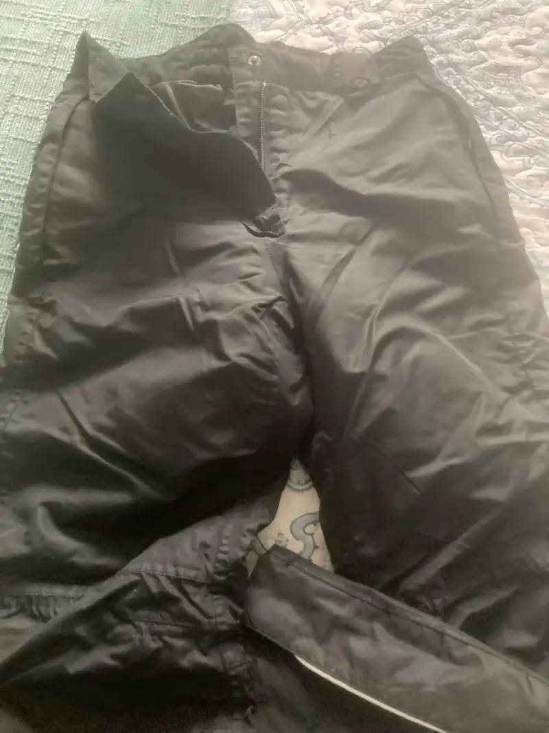 Pantalones de nieve impermeables negros - 2