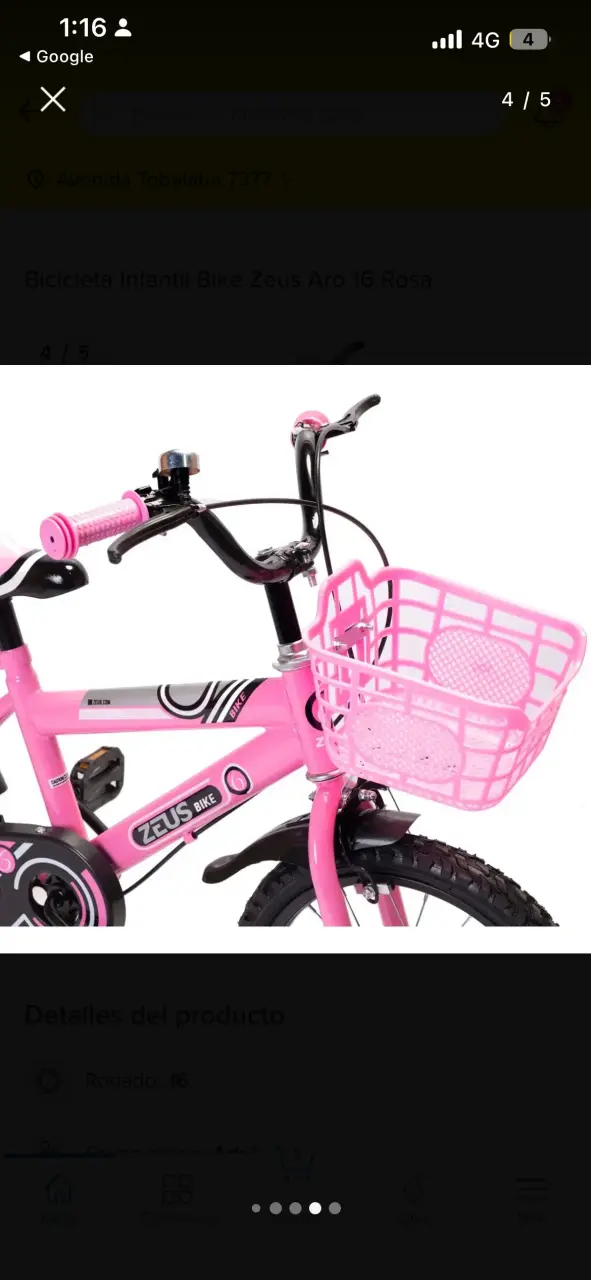 Bicicleta infantil - 3