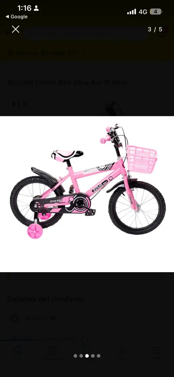 Bicicleta infantil - 4