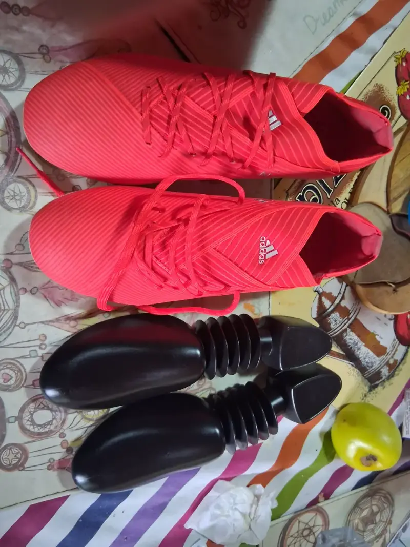 Botines de fútbol Adidas Nemeziz 360 Agility rojos - 3