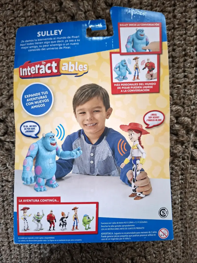 Figura interactiva Sulley de Pixar - 2