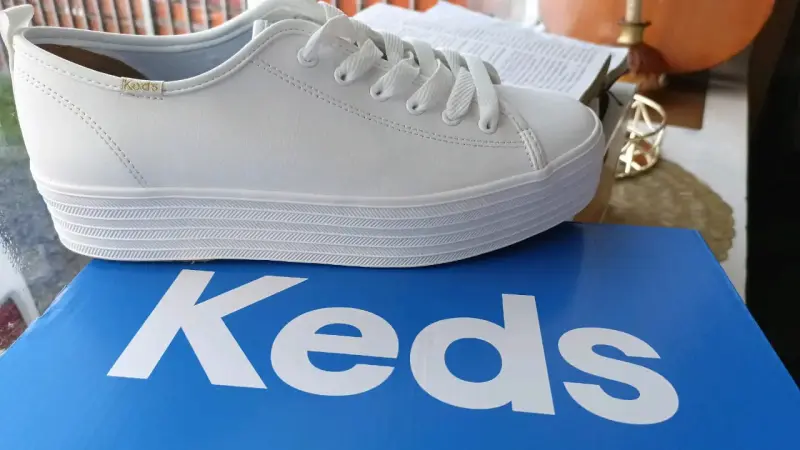 Zapatillas blancas de plataforma Keds - 2