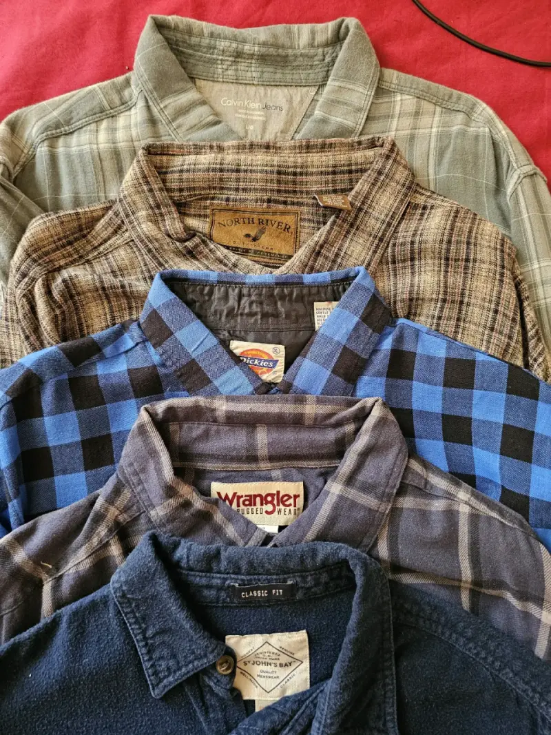 Camisas Leñadoras Franela - 2