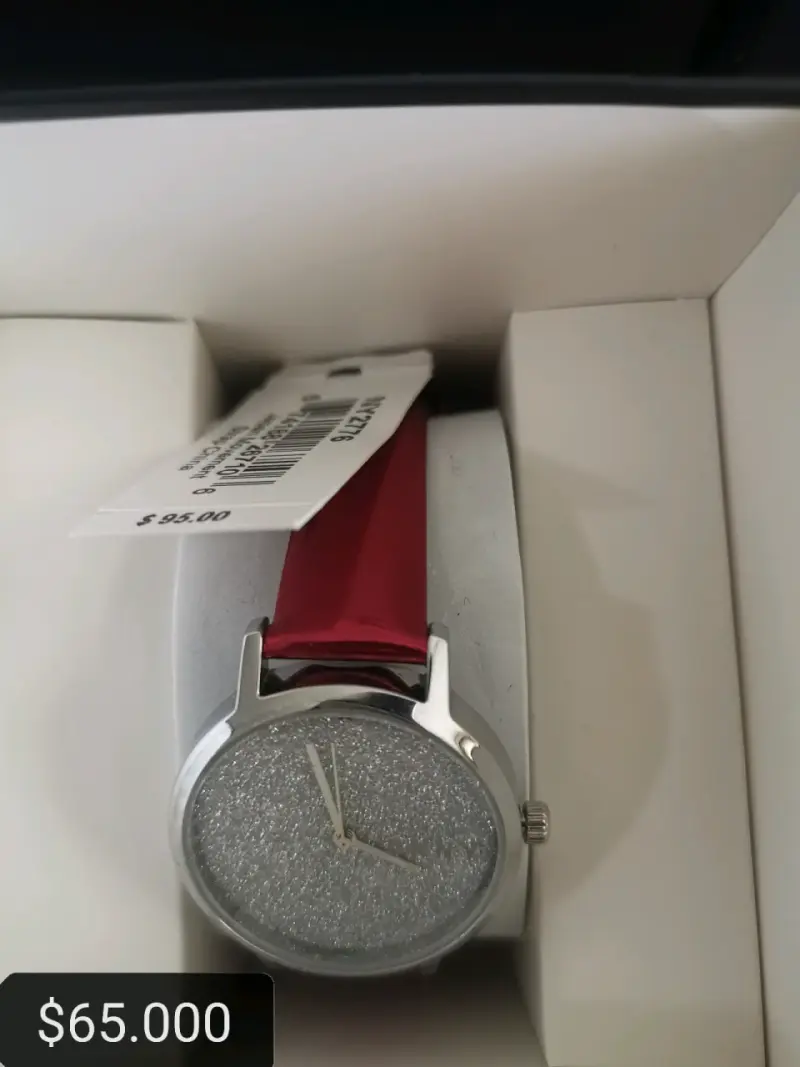 Reloj de Mujer DKNY con Correa Roja - 1