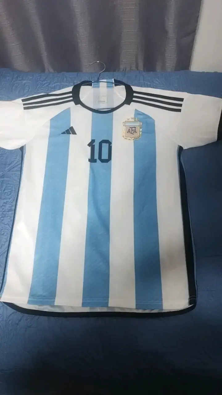 2 Camisetas de Fútbol Argentina/PSG talla L - 1