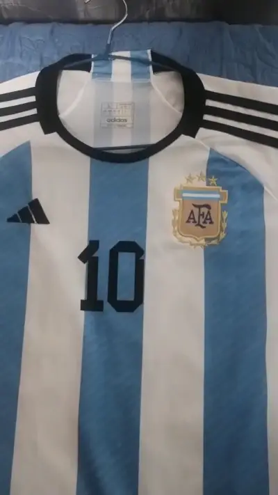 2 Camisetas de Fútbol Argentina/PSG talla L - miniatura 2