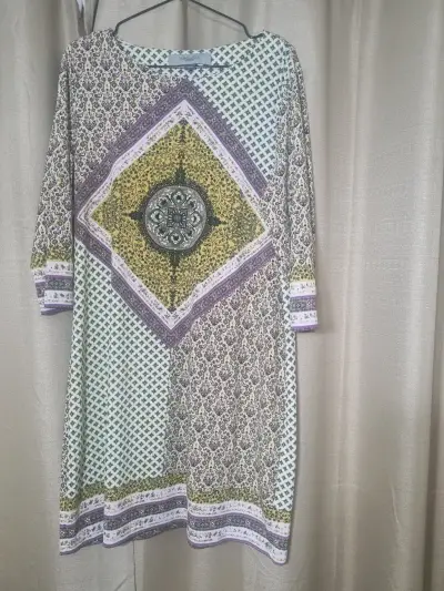 Vestidos estampados Apology de manga larga - miniatura 2
