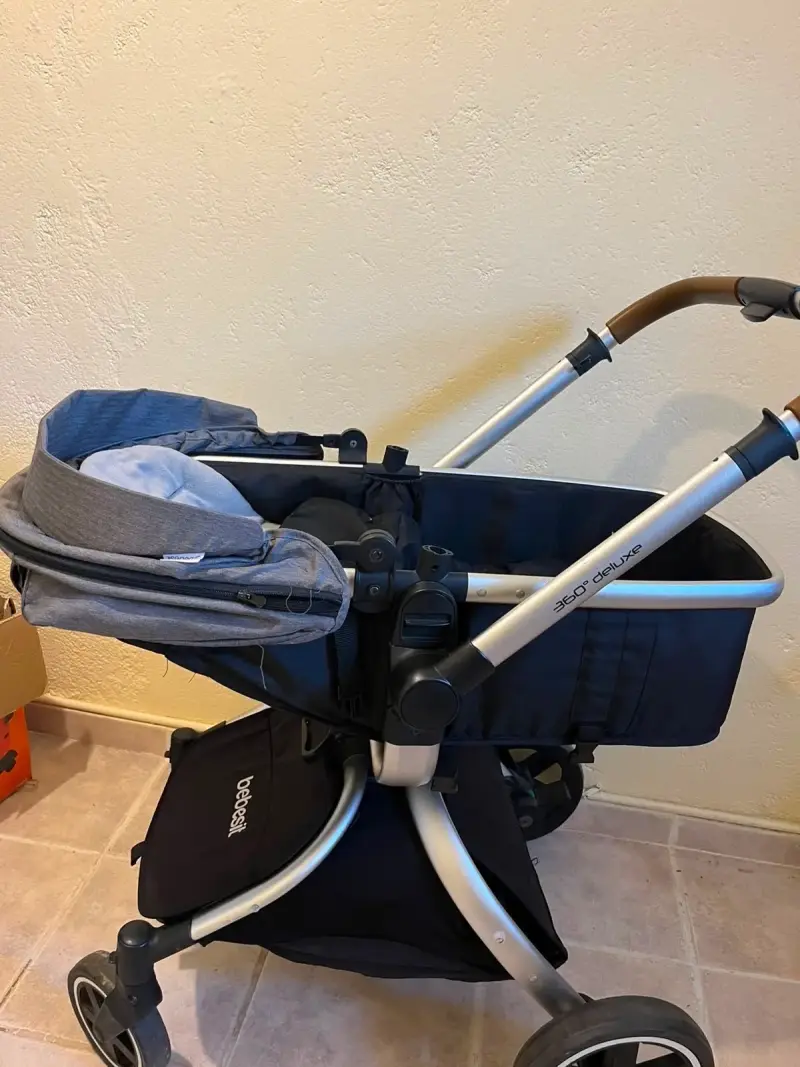 Coche de bebé Bebesit 360 Deluxe gris - 5