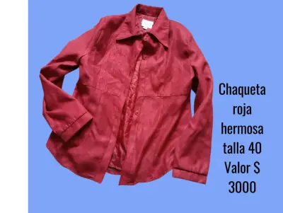 Chaqueta de cuero marrón talla 44 - miniatura 3