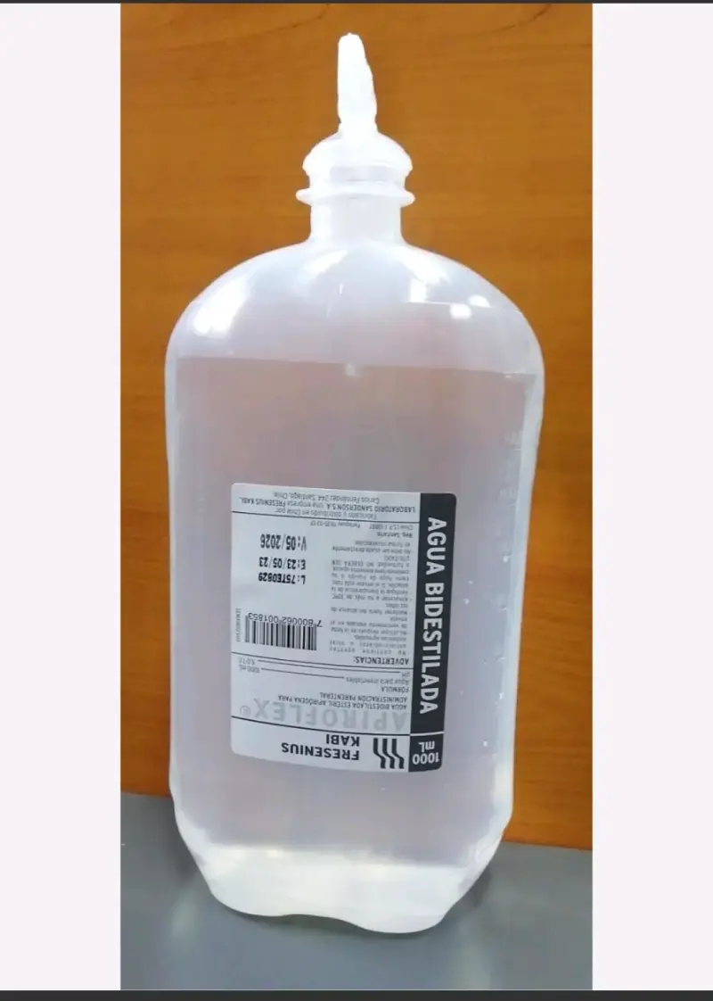 Agua Bidestilada Fresenius Kabi 1L - 1