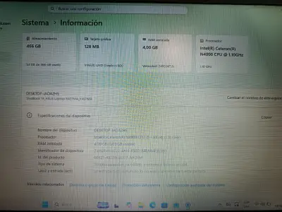 Laptop ASUS VivoBook con Intel Celeron y 4GB RAM - miniatura 4