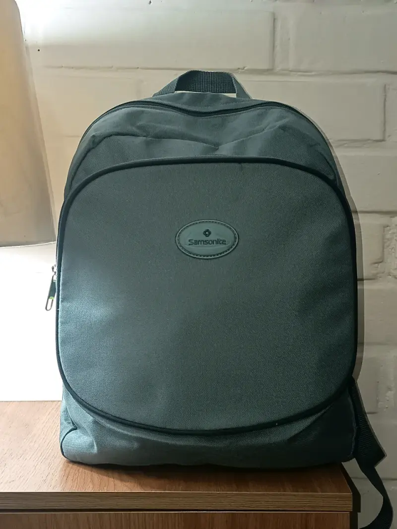 Mochila Samsonite gris para uso diario - 1