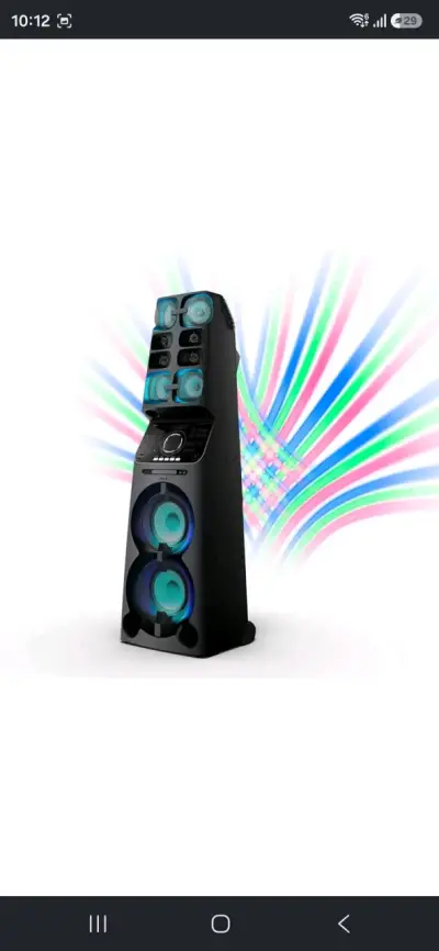 Sistema de sonido Muteki - Sony con luces LED - miniatura 1