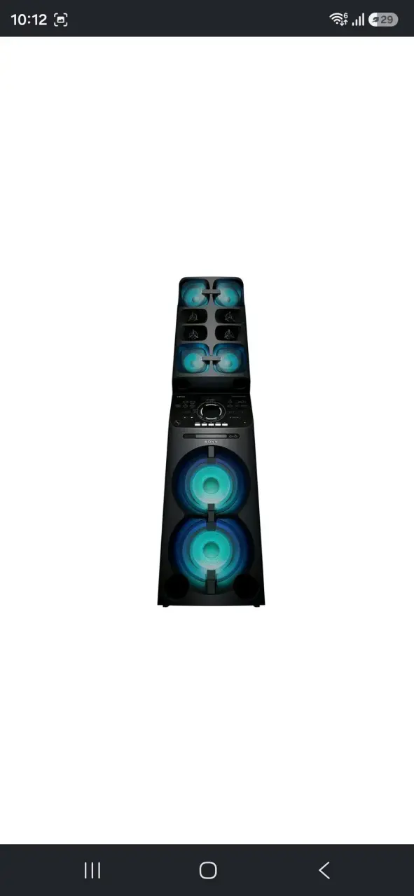 Sistema de sonido Muteki - Sony con luces LED - 2