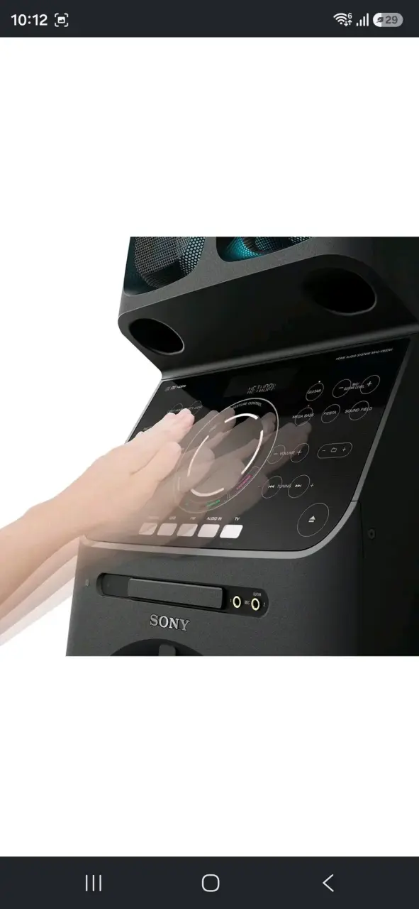 Sistema de sonido Muteki - Sony con luces LED - 3