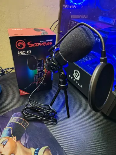 Micrófono de Condensador Scorpion para Gaming - miniatura 1
