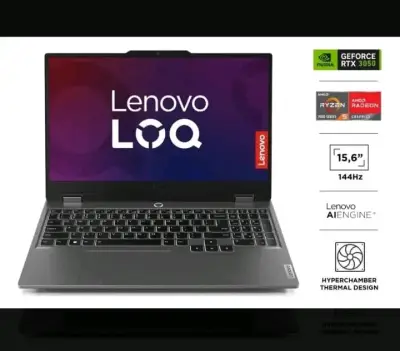 Laptop Gamer Lenovo LOQ 15.6" AMD Ryzen 5 - miniatura 1