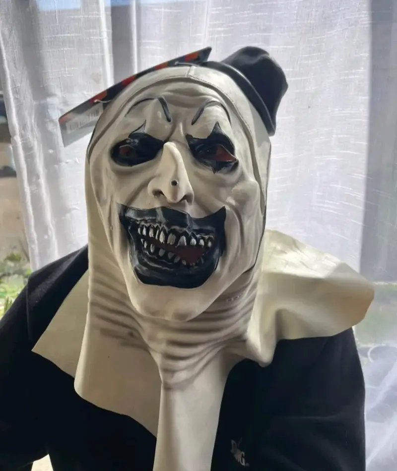 Máscara de payaso terrorífica para Halloween