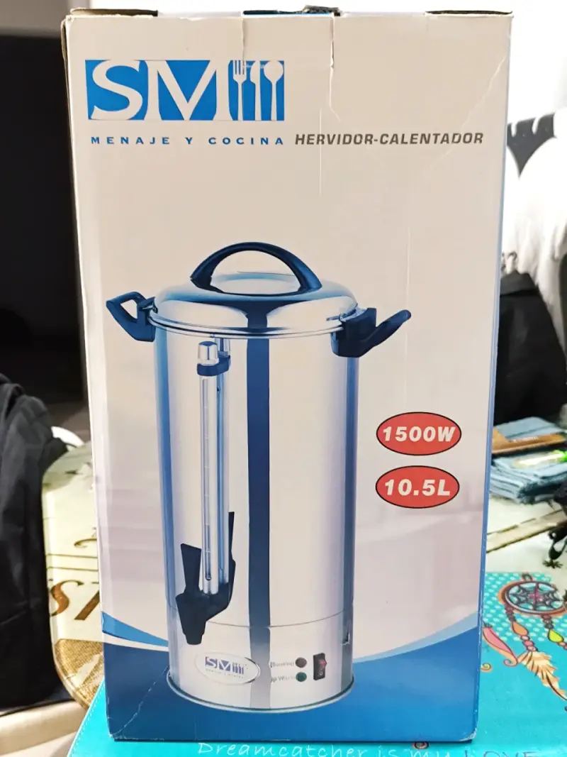 Hervidor Calentador Eléctrico 10.5L 1500W - 2