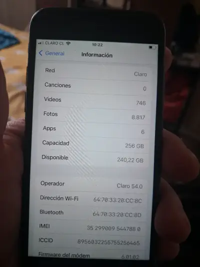 Iphone 8 SE 256GB - miniatura 4