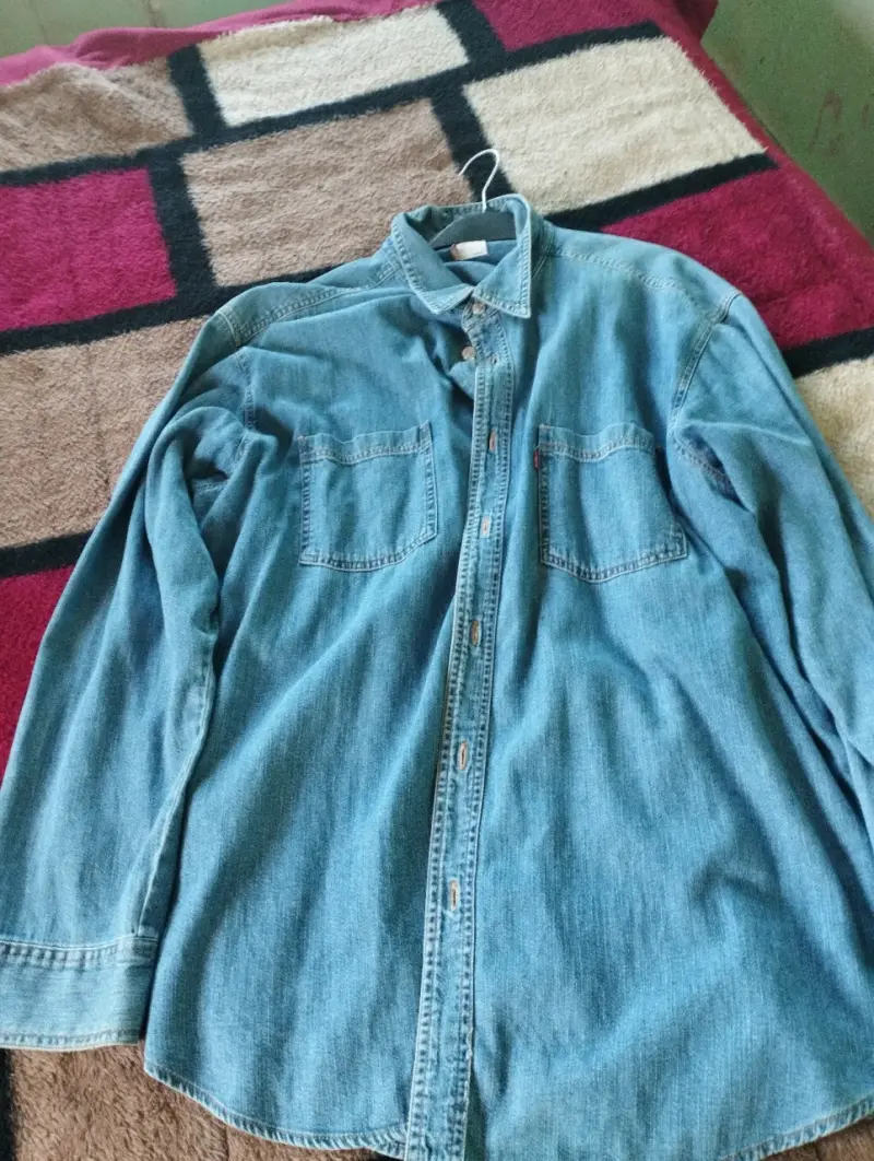 Blusa sin mangas con estampado, pescadoras de jean - 4