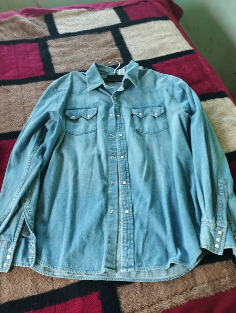 Blusa sin mangas con estampado, pescadoras de jean - 5