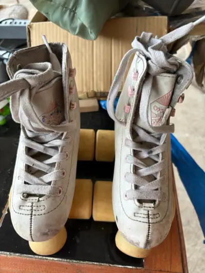 Patines de Cuatro Ruedas Decathlon Blancos - miniatura 1
