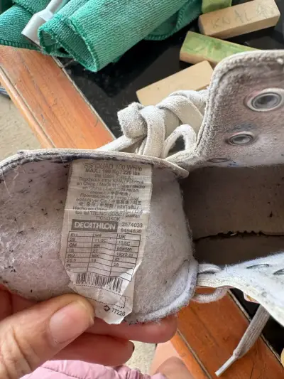Patines de Cuatro Ruedas Decathlon Blancos - miniatura 2