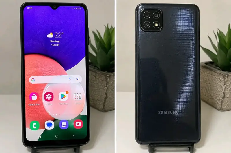 Smartphone Samsung Galaxy A02s en buen estado