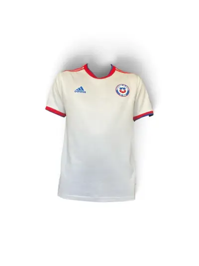 Camiseta Adidas Selección Chilena Blanca - miniatura 1