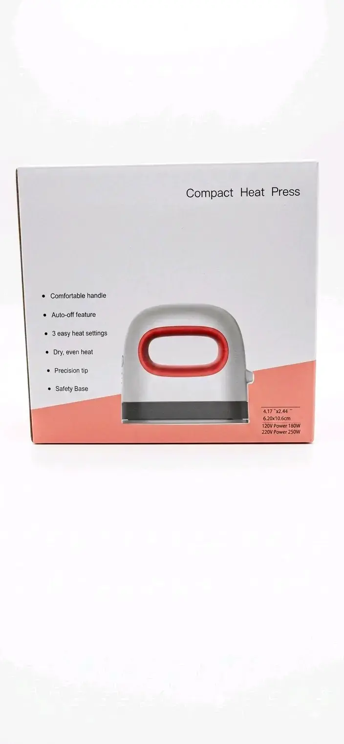 Mini plancha térmica compacta para estampar DTF. - 4