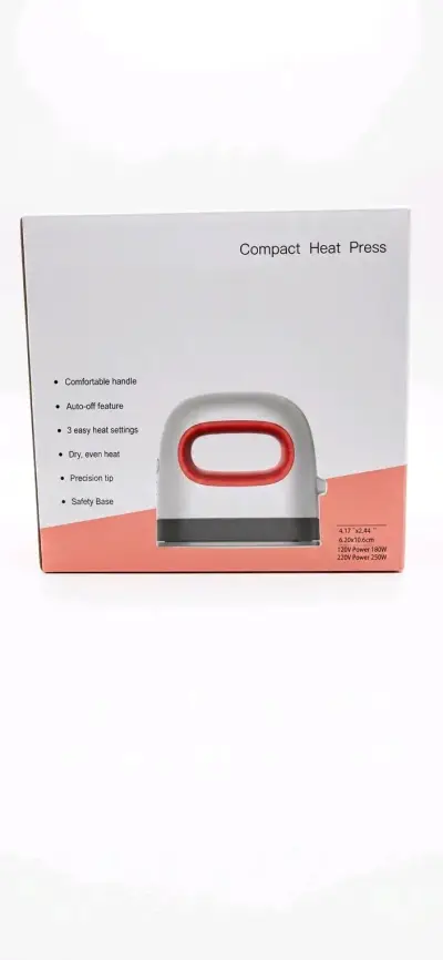 Mini plancha térmica compacta para estampar DTF. - miniatura 4
