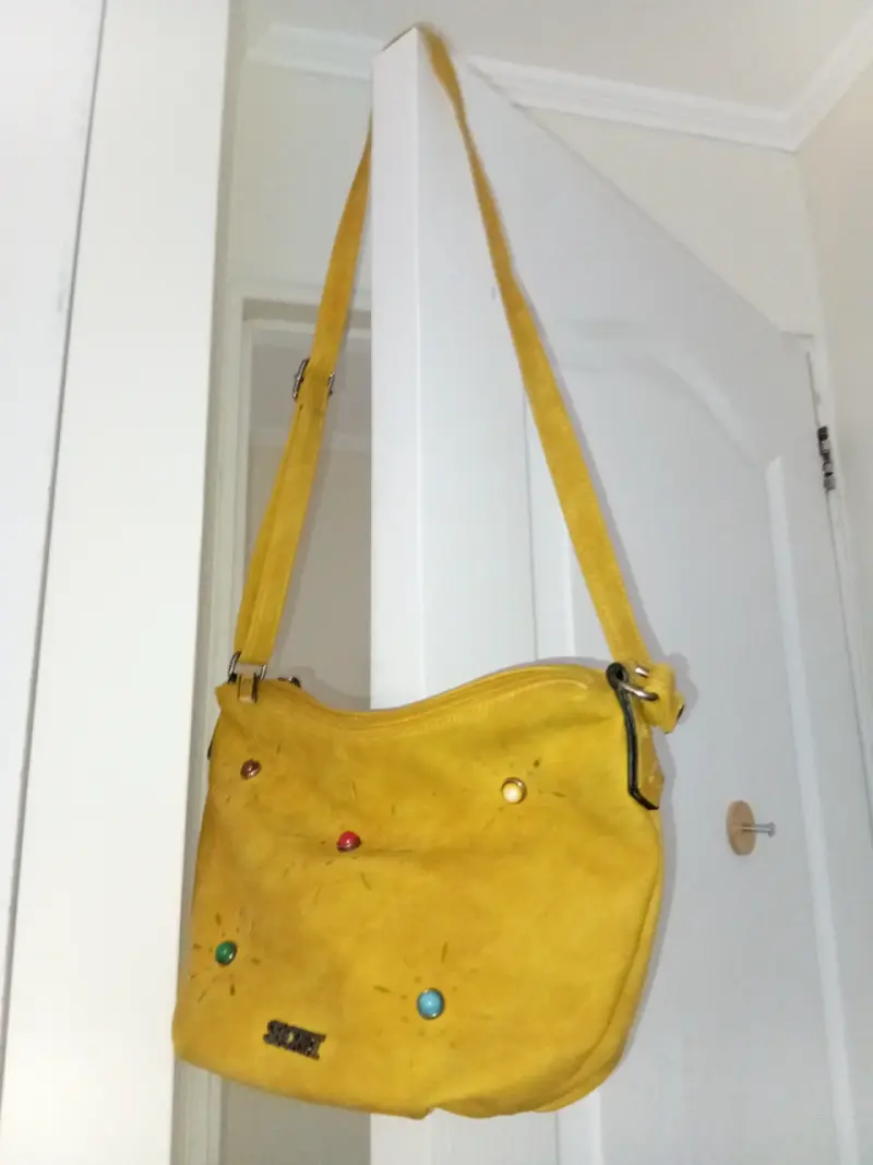 Bolso Secret bandolera amarillo - 2