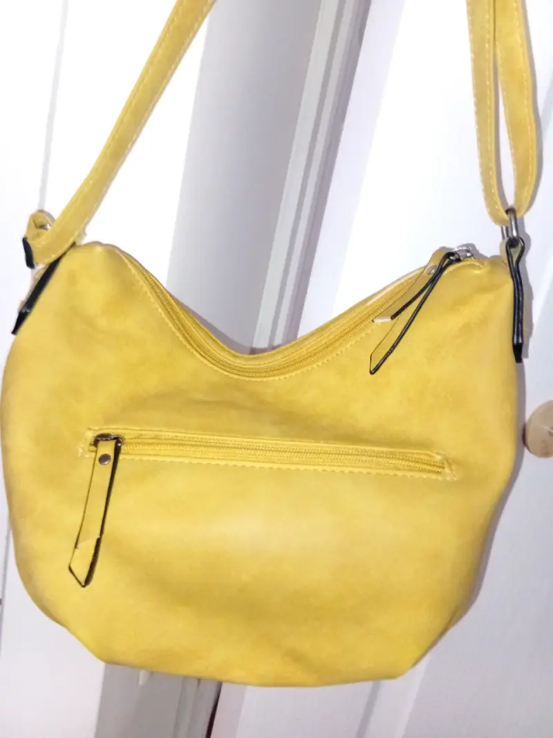 Bolso Secret bandolera amarillo - 3