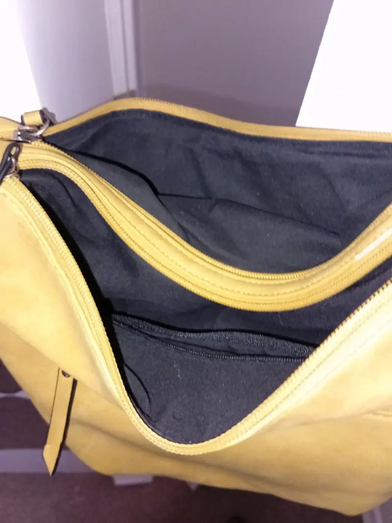 Bolso Secret bandolera amarillo - 4