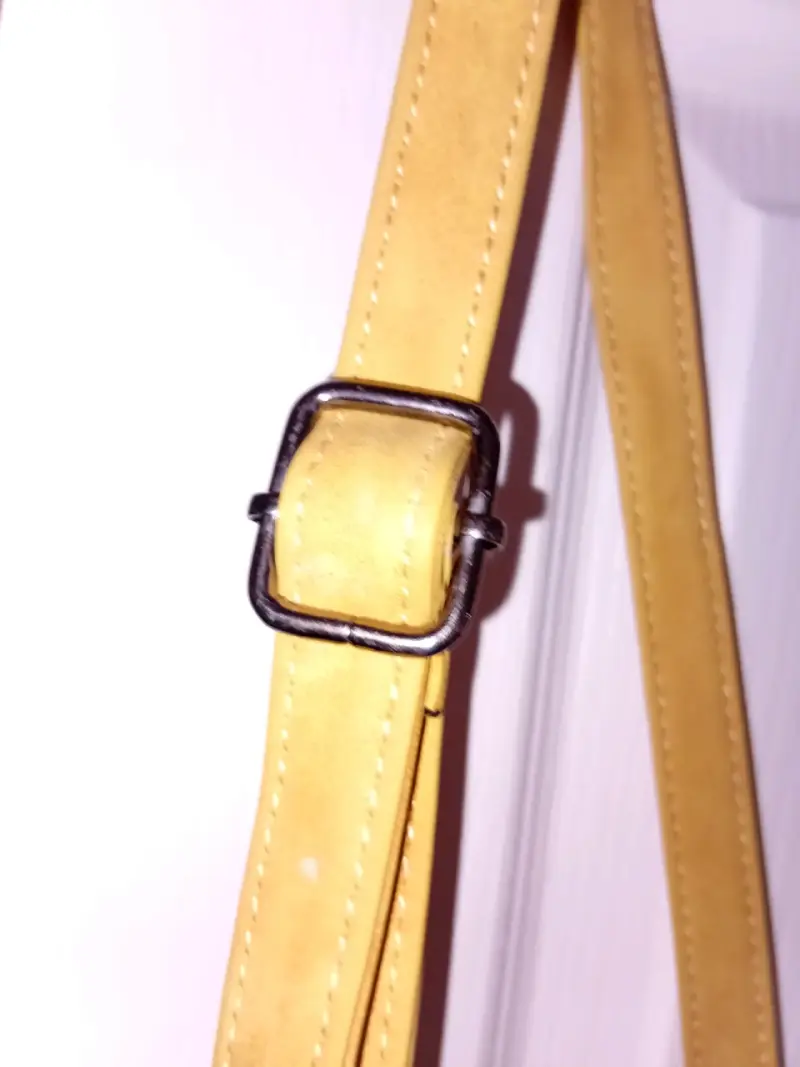 Bolso Secret bandolera amarillo - 5
