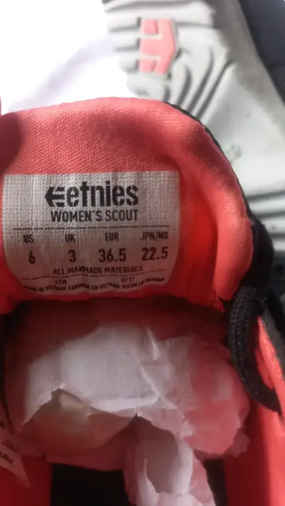 Zapatillas Etnies Scout Mujer Negras - miniatura 4
