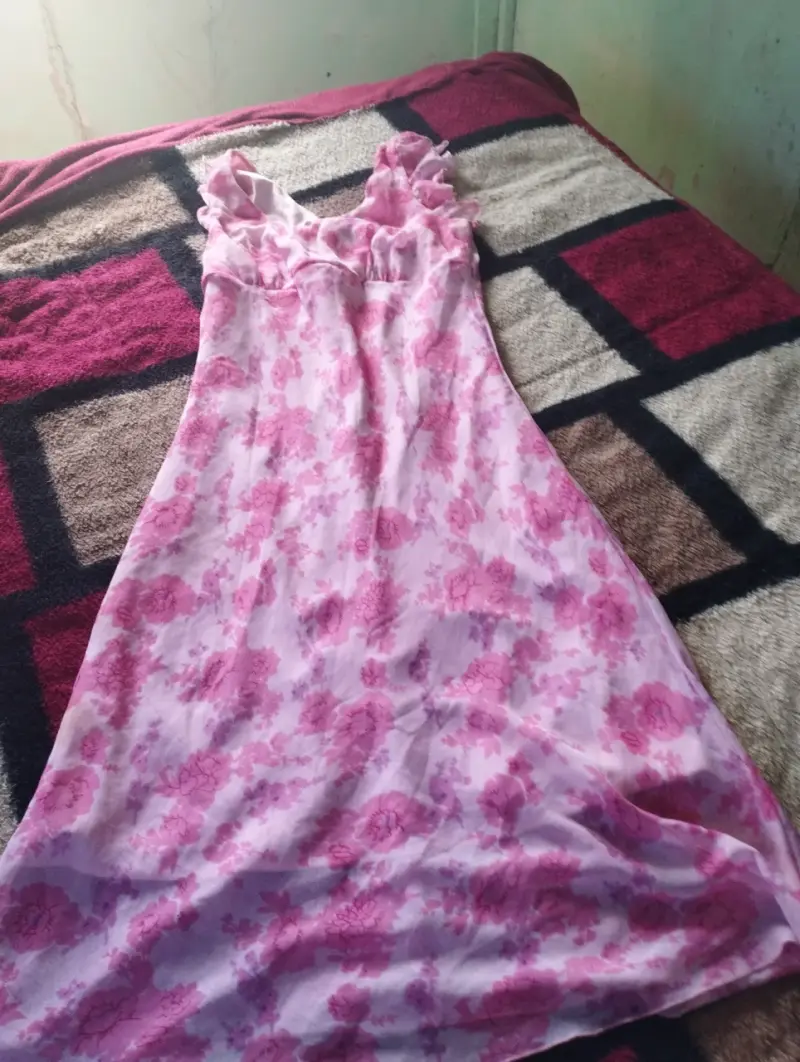 Vestido azul sin mangas para mujer - 3