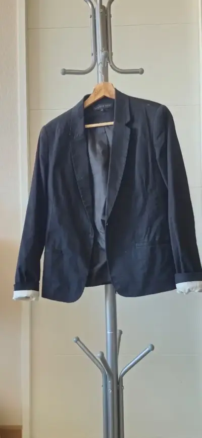 Blazer negro para hombre Fashion Academy - miniatura 1