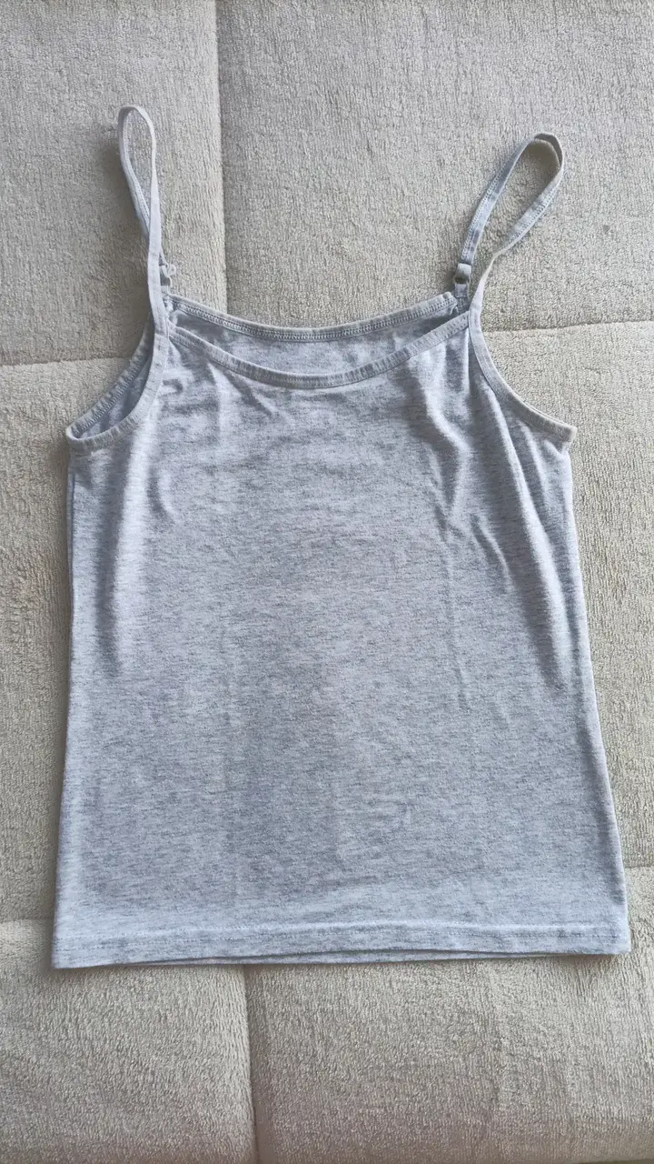 Polera sin mangas gris Cherokee talla M - 2