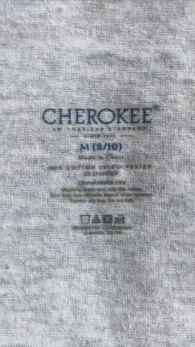 Polera sin mangas gris Cherokee talla M - miniatura 3