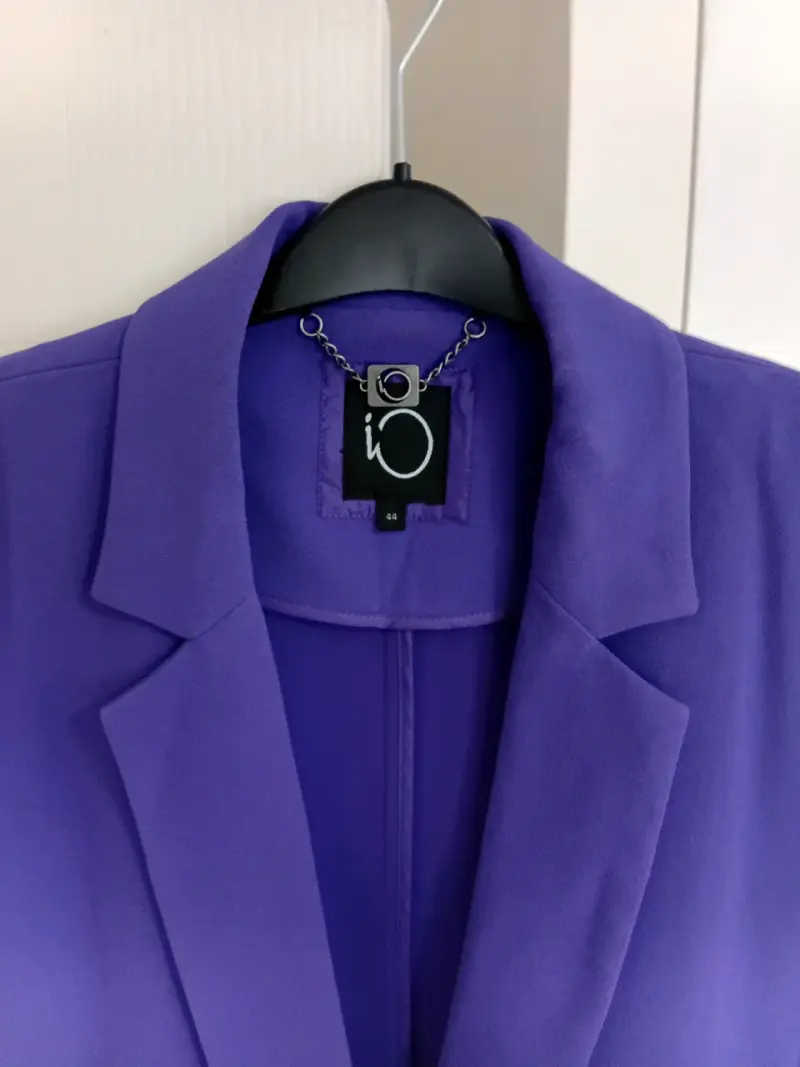 Blazer morado io elegante para mujer - 2