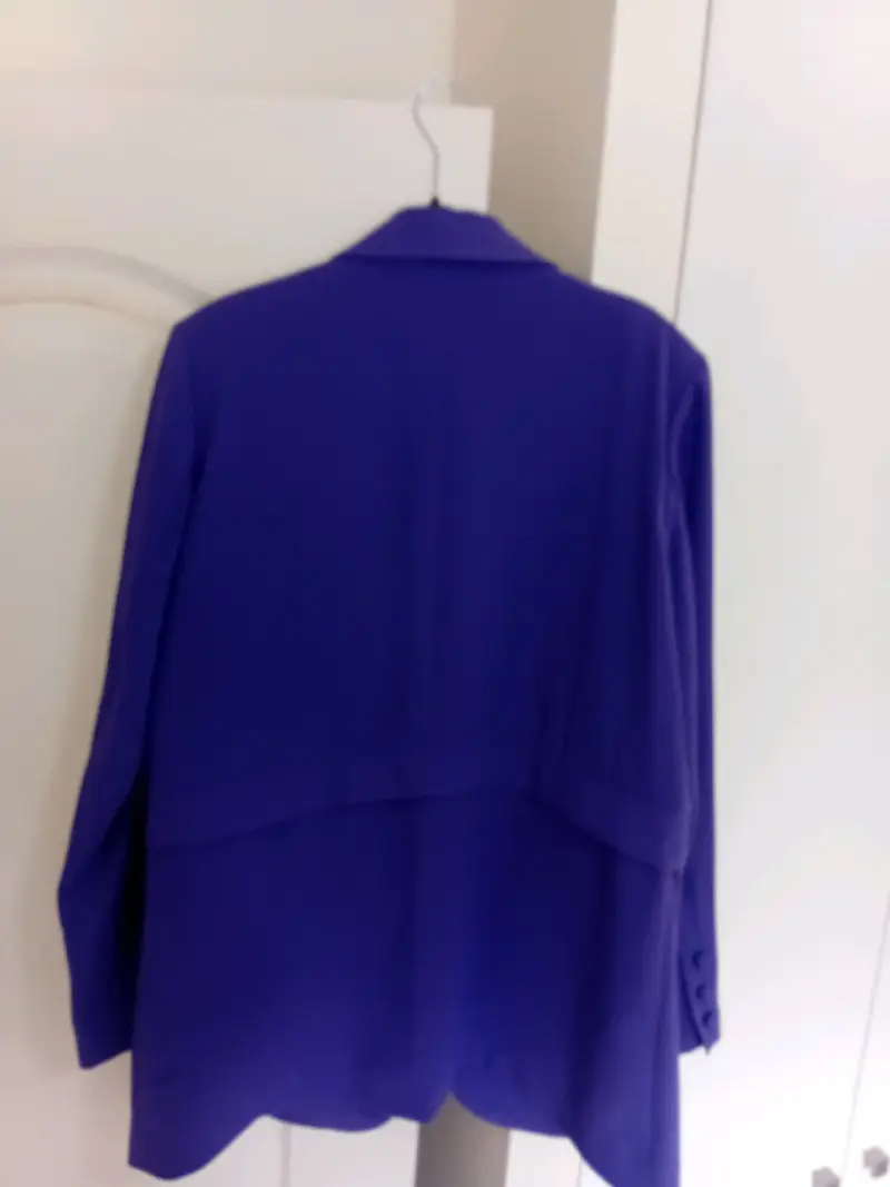 Blazer morado io elegante para mujer - 3