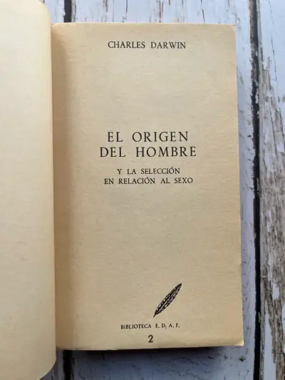 El Origen del Hombre de Darwin y la selección en - miniatura 3
