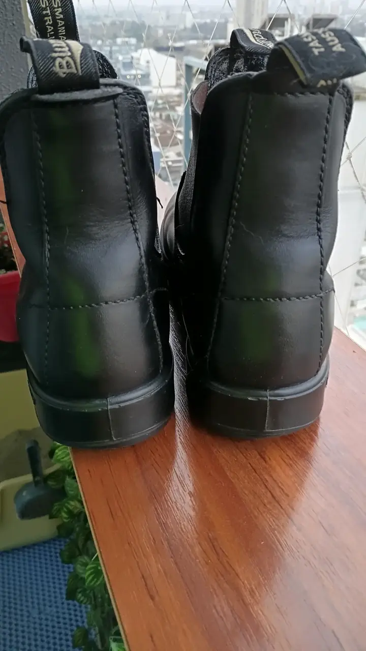Botas Chelsea de cuero negro Blundstone - 2