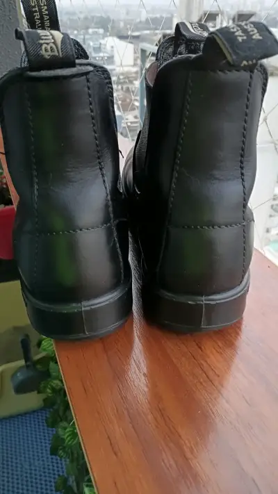 Botas Chelsea de cuero negro Blundstone - miniatura 2