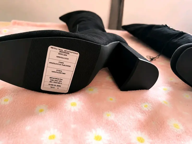 Botas negras de gamuza Forever 21 con tacón alto - 2